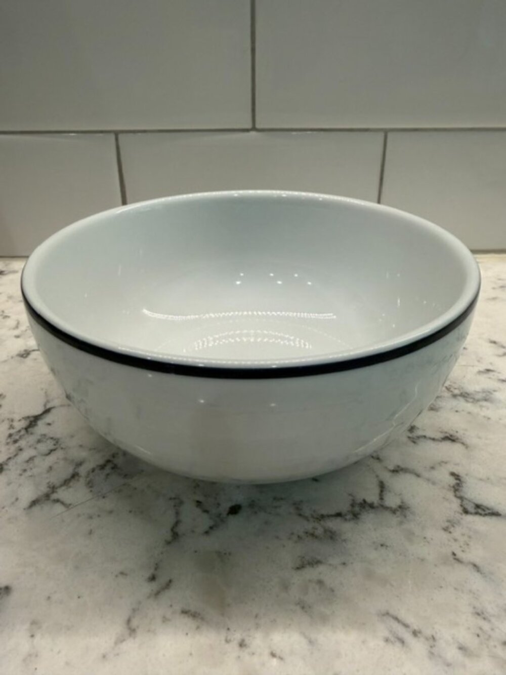 Coupe Cereal Bowl Roulette Blue by Spal Porcelanas